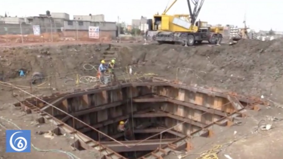 ODAPAS Construye drenaje profundo en Chimalhuacán 