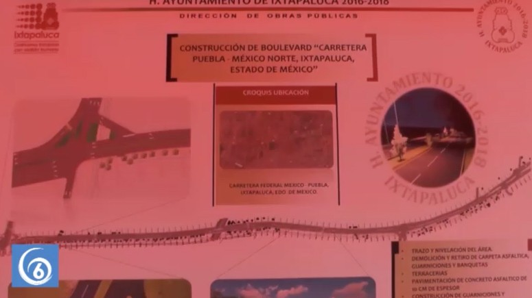 Inicio de la construcción del boulevard en puente cuate 