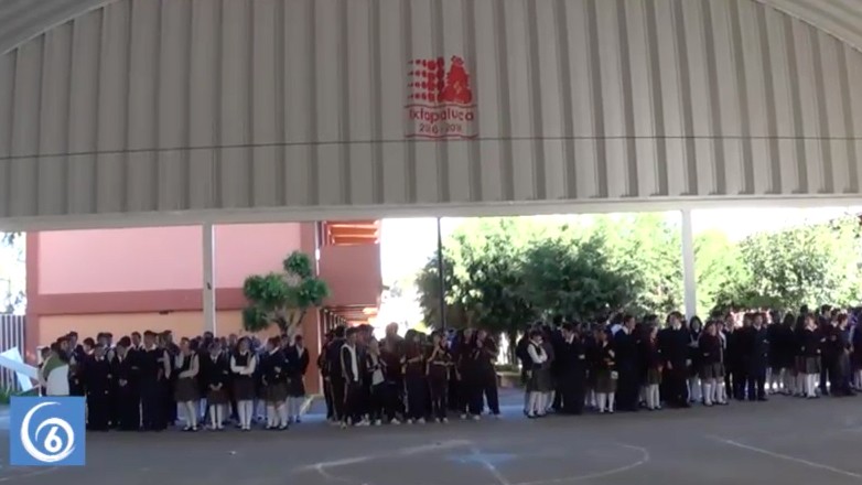 Se inauguran techumbres, en San Buenaventura y en la colonia Tlayehuale