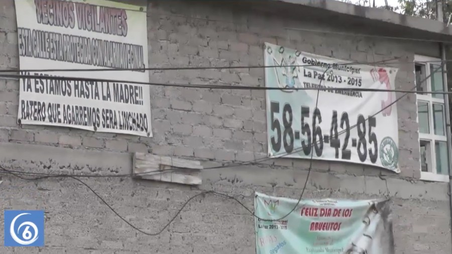 Incrementa inseguridad en la colonia El Pino en Los Reyes