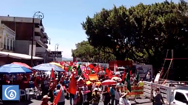 Protestan en Morelos por falta de solución del gobernador a demandas de la población 