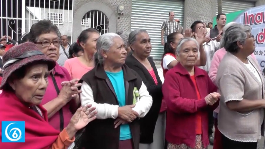Avance en la construcción de la casa del adulto mayor de Tlalpizahuac 