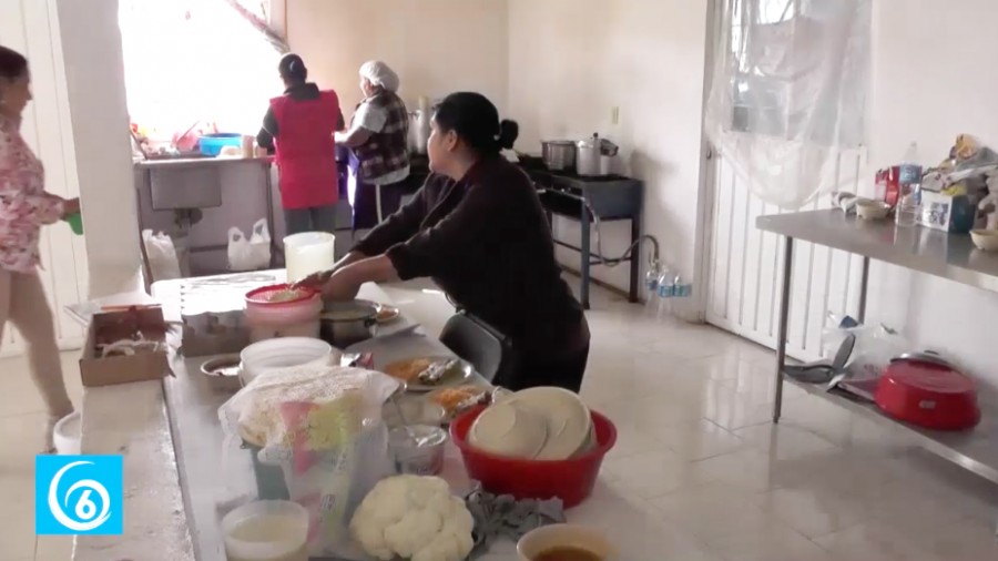 Falta de comensales en el comedor comunitario de la colonia Ampliación 6 de junio 