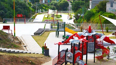 Se alistan últimos detalles para inauguración de parque recreativo