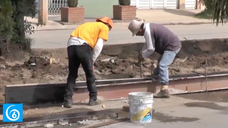 Inicio de la construcción del parque lineal de la colonia Izcalli 