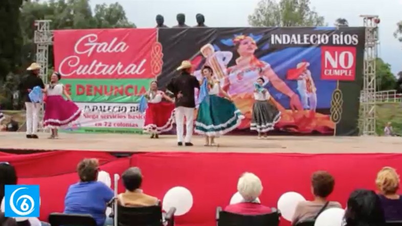 Antorchistas se manifiestan con jornada cultural en Ecatepec 