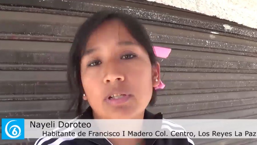 Continúan en mal estado calles aledañas al centro del municipio de Los Reyes-La Paz 