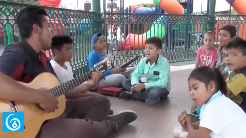 Curso de verano en San Francisco Acuautla impartido por Antorcha