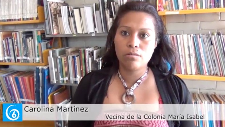 Afectaciones en la estructura de la biblioteca Luis Donaldo Colosio en Valle de Chalco