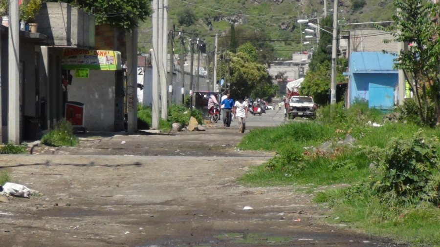 Vecinos de la colonia Guadalupana en Valle de Chalco, solicitan seguridad en la zona del llano 