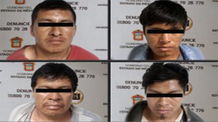 Vinculan a proceso a cuatro presuntos secuestradores en Villa Victoria