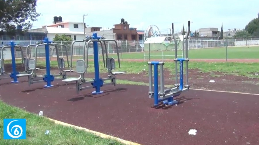 En Valle de Chalco solicitan más cuidados en las áreas de recreación