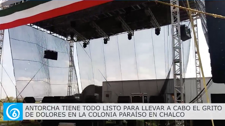 Antorcha celebra la feria de la fraternidad en la colonia El Paraíso, Chalco por XX Aniversario