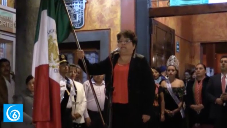 Grito de independencia en Chimalhuacán