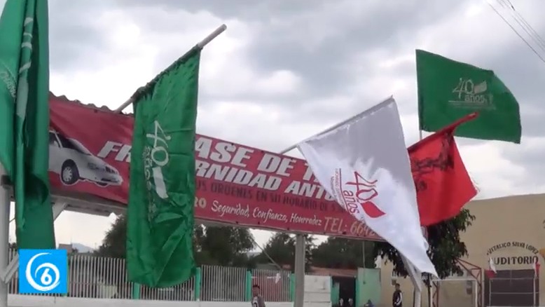 Festejan 20 Aniversario de Antorcha en la colonia Fraternidad, Chalco