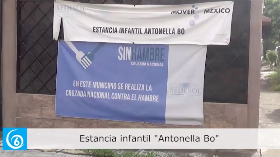 Directora de la estancia infantil Antonella Bo, habla sobre el apoyo de SEDESOL a mujeres trabajadoras