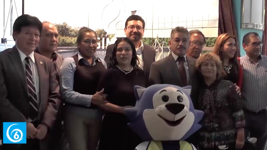 Autoridades de Valle de Chalco para anunciar trabajos que le dará a red hidráulica