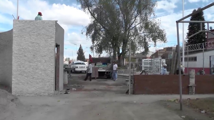 Avance en el parque de la unidad San José de la Palma