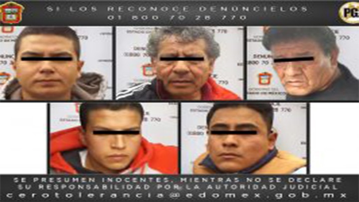 Catean un inmueble en Naucalpan y detienen a cinco sujetos