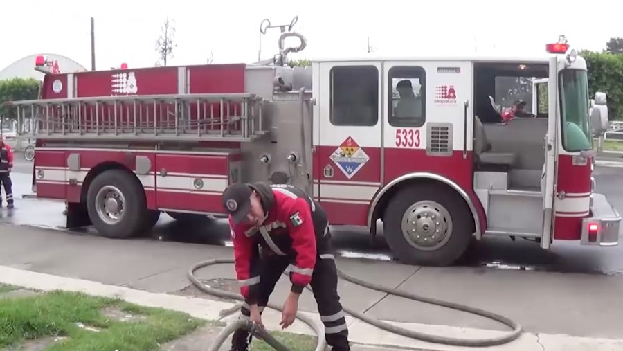 Bomberos de Ixtapaluca controlaron un incendio en Los Héroes, Ixtapaluca