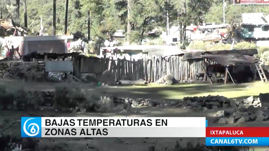 Habitantes de llano grande comienzan a padecer la temporada invernal