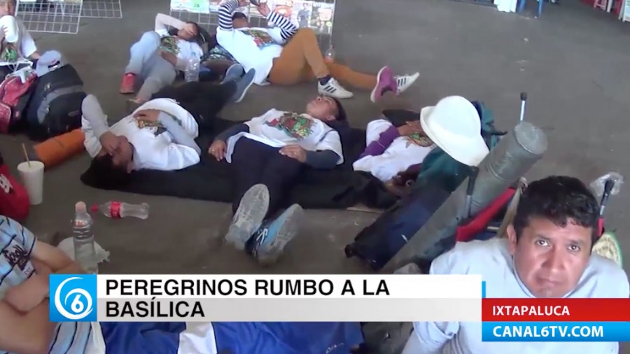 Inicia el paso de peregrinos por Ixtapaluca
