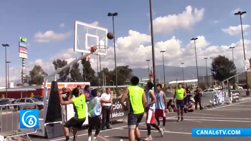 Se llevó a cabo el torneo de básquetbol 3x3 en Ixtapaluca