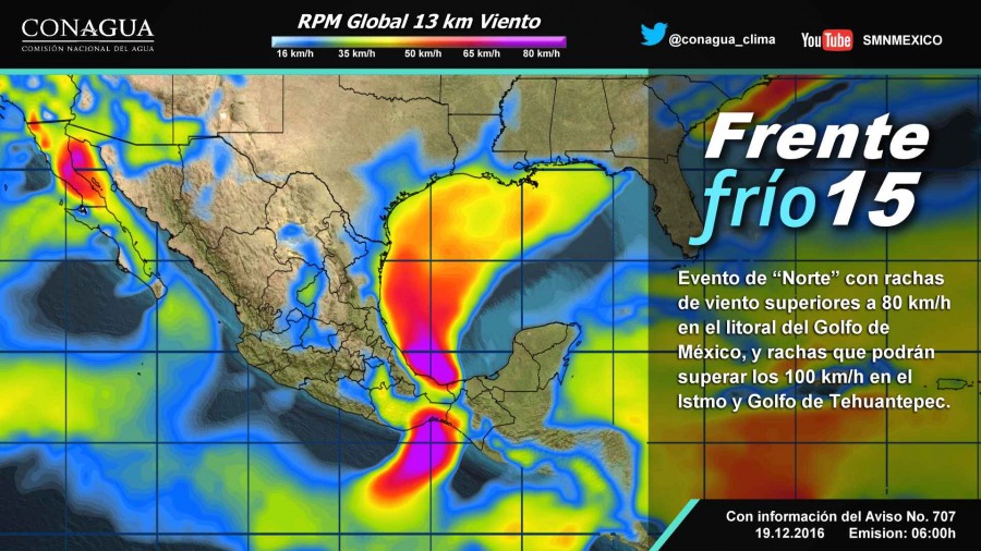 Pronóstico Metereológico General