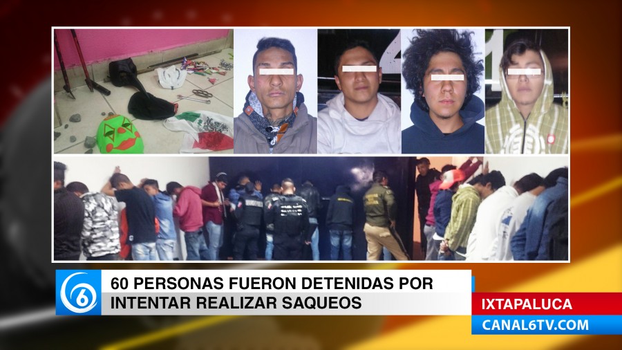 DETENIDOS POR SITURBIOS EN IXTAPALUCA