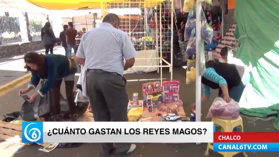 ¿Aproximadamente cuánto gastan Los Reyes Magos