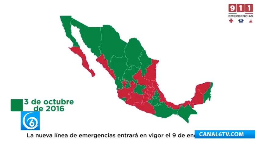Inician las operaciones del 911 como nuevo número de emergencias