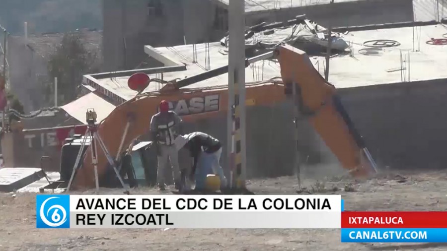 Avance del Centro de Desarrollo Comunitario de la colonia Rey Izcoatl