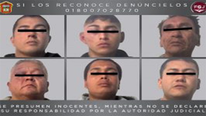 VINCULAN A PROCESO A SEIS PRESUNTOS ASALTANTES DETENIDOS EN METEPEC