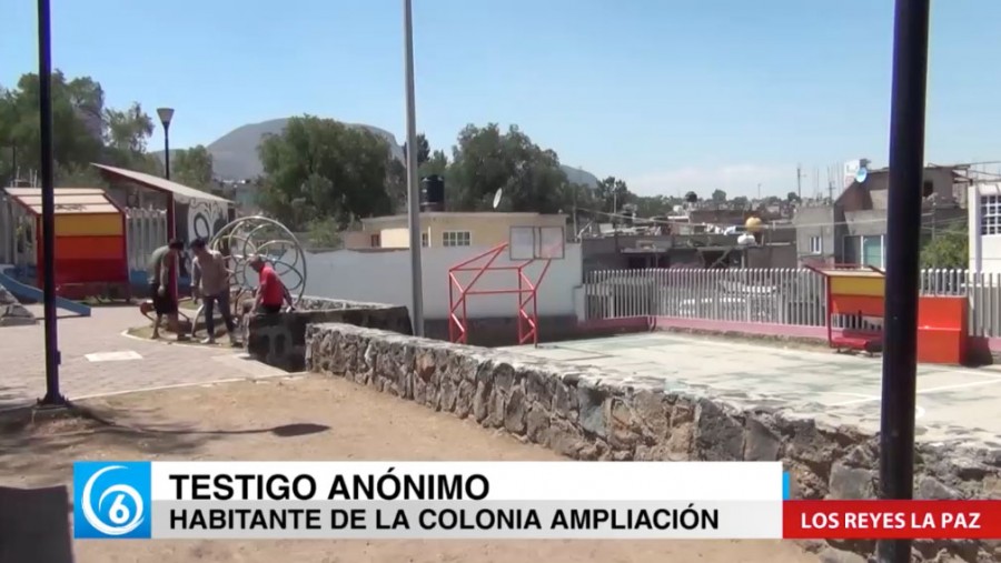 Vándalos se adueñan de parque en la colonia Ampliación Los Reyes