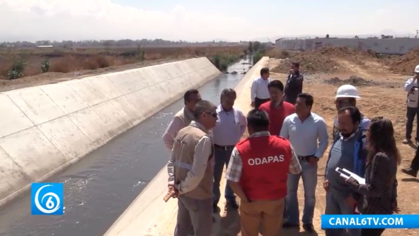 Realizan revestimiento de dren Chimlahuacán I y II