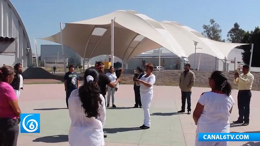 En Valle de Chalco celebraron el Quinto Sol