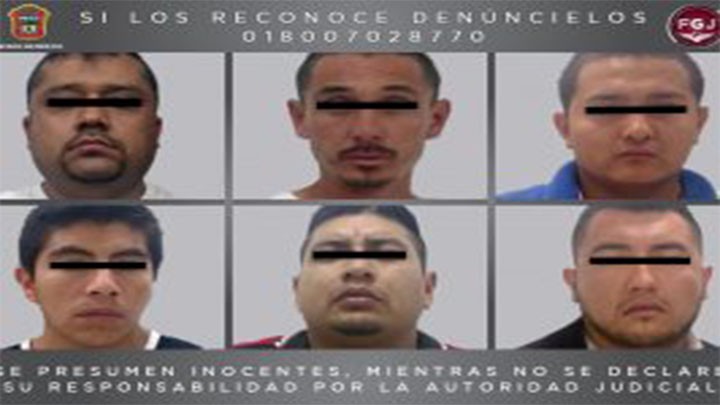 DETIENEN A SEIS PRESUNTOS ASALTANTES EN ECATEPEC
