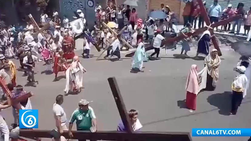174 años de realización en escenificación de la pasión y muerte de Jesús en Iztapalapa