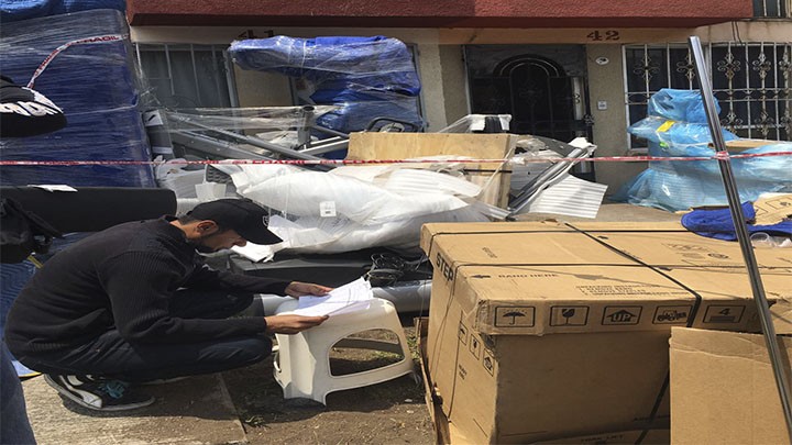 CATEAN INMUEBLE EN ECATEPEC Y RECUPERAN APARATOS DE GIMNASIO
