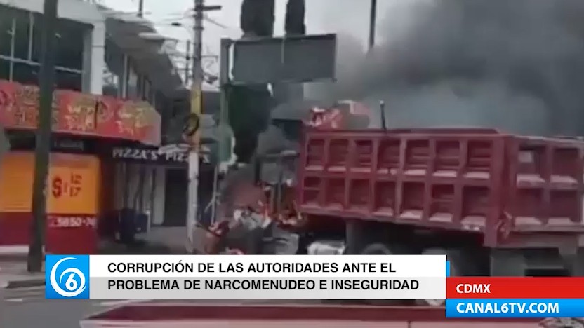 Corrupción de las autoridades ante el problema de narcomenudeo e inseguridad