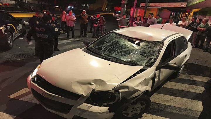 MUERE MOTOCICLISTA EN FUERTE CHOQUE