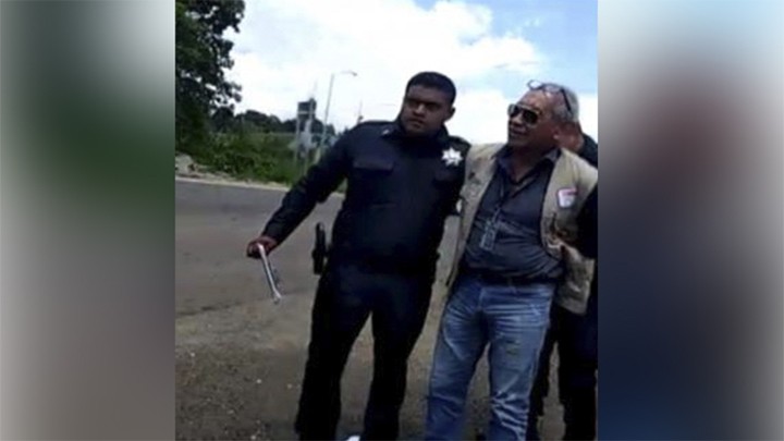 FUNCIONARIO DE LA SSP MICHOACÁN ES DETENIDO POR CONDUCIR EN ESTADO DE EBRIEDAD (VIDEO)