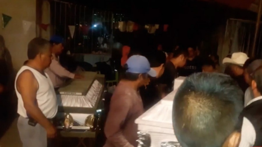 En Chiautla de Tapia, Puebla, comienzan a despedir a las víctimas del sismo
