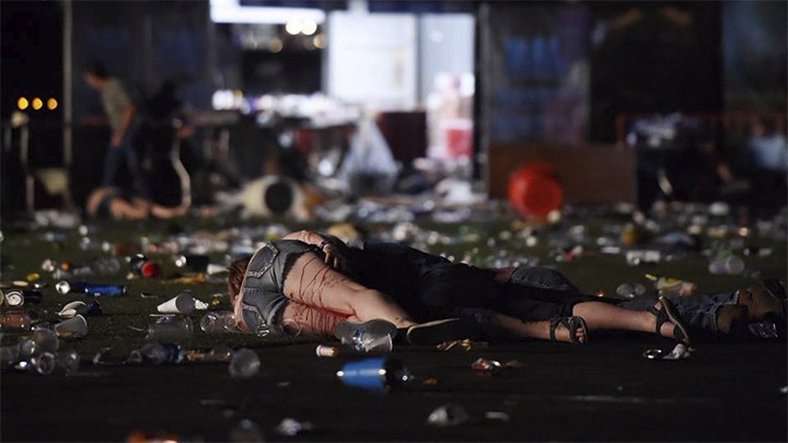 Hasta el momento reportan 58 muertos y 515 heridos por tiroteo en Las Vegas, EEUU