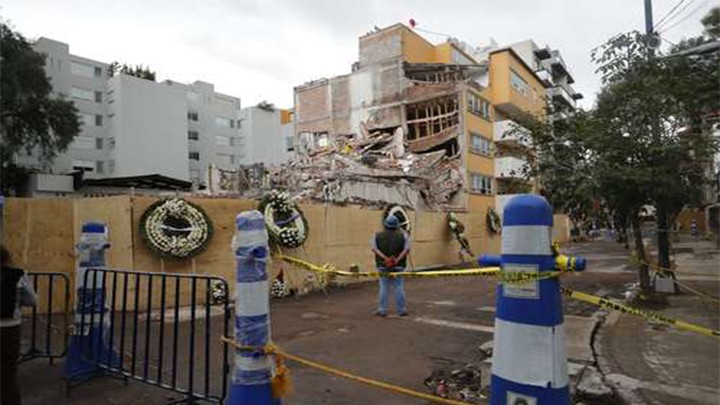 LA DELEGACIÓN BENITO JUÁREZ, UNA DE LAS MÁS AFECTADAS POR EDIFICIOS CAÍDOS