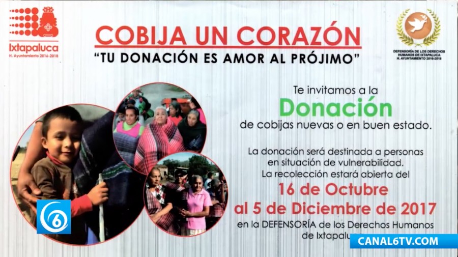 Inicia el programa Cobija un Corazón