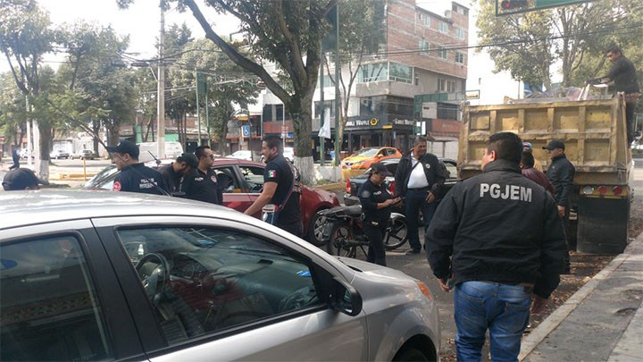 FUERON DETENIDAS 21 PERSONAS DURANTE UN OPERATIVO EN TOLUCA