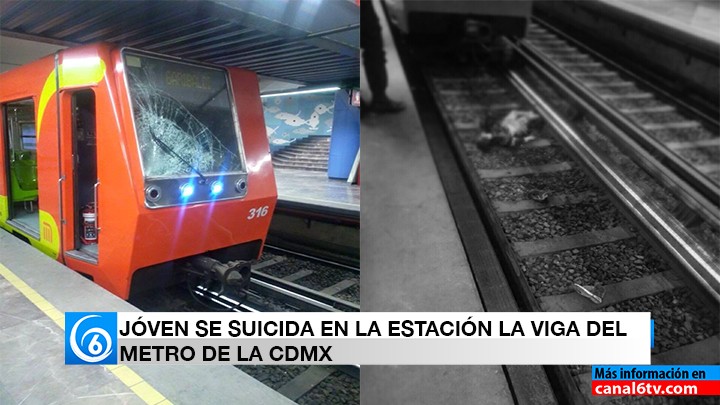 SE SUICIDA HOMBRE EN METRO LA VIGA