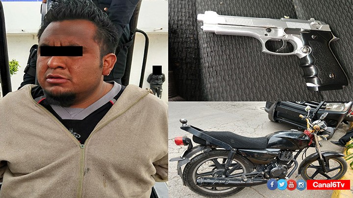 POLICÍA DE CHIMALHUACÁN DETIENE A  DOS SUJETOS POR PRESUNTO ROBO CON VIOLENCIA