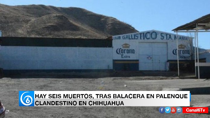 COMANDO ARMADO ENTRA Y RAFAGUEA A ASISTENTES DE PALENQUE EN CHIHUAHUA